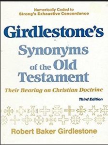 Icon of Girdlestones Old Testament Synonyms Dct