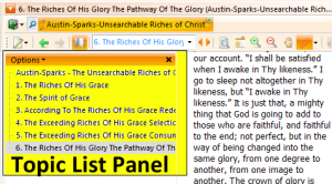 bookview-topic-panel Bookview Topic List Panel