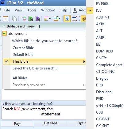 theWord Simple Bible Search